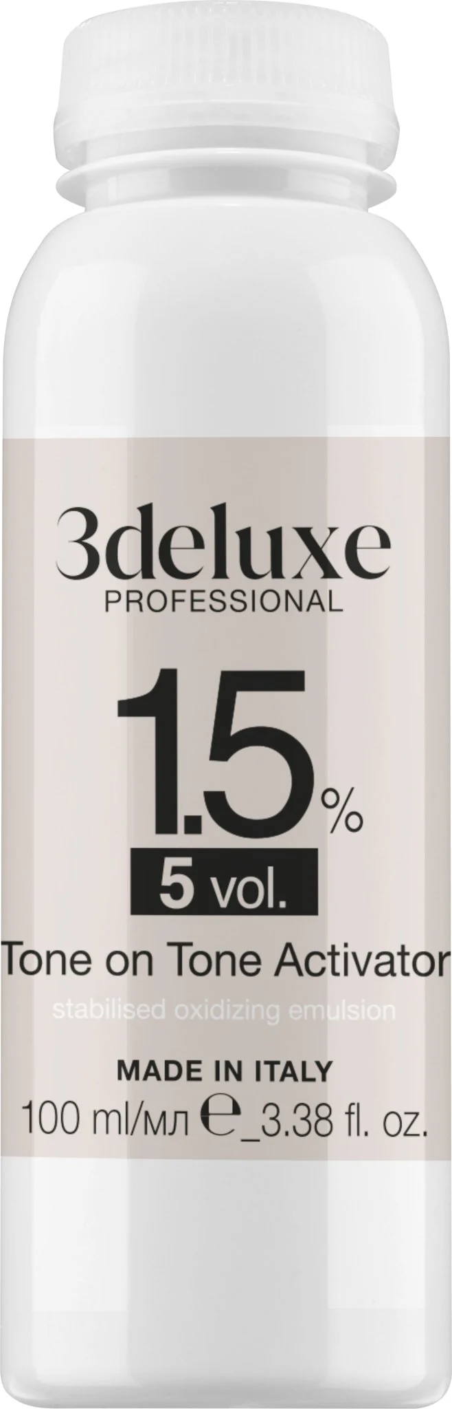3deluxe Professional Professional Cream Peroxide Developer 100ml - Image 2