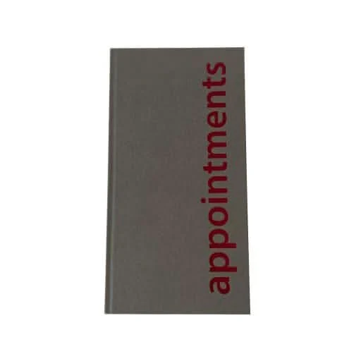 Agenda Appointment Book 3 Assistant - Grey