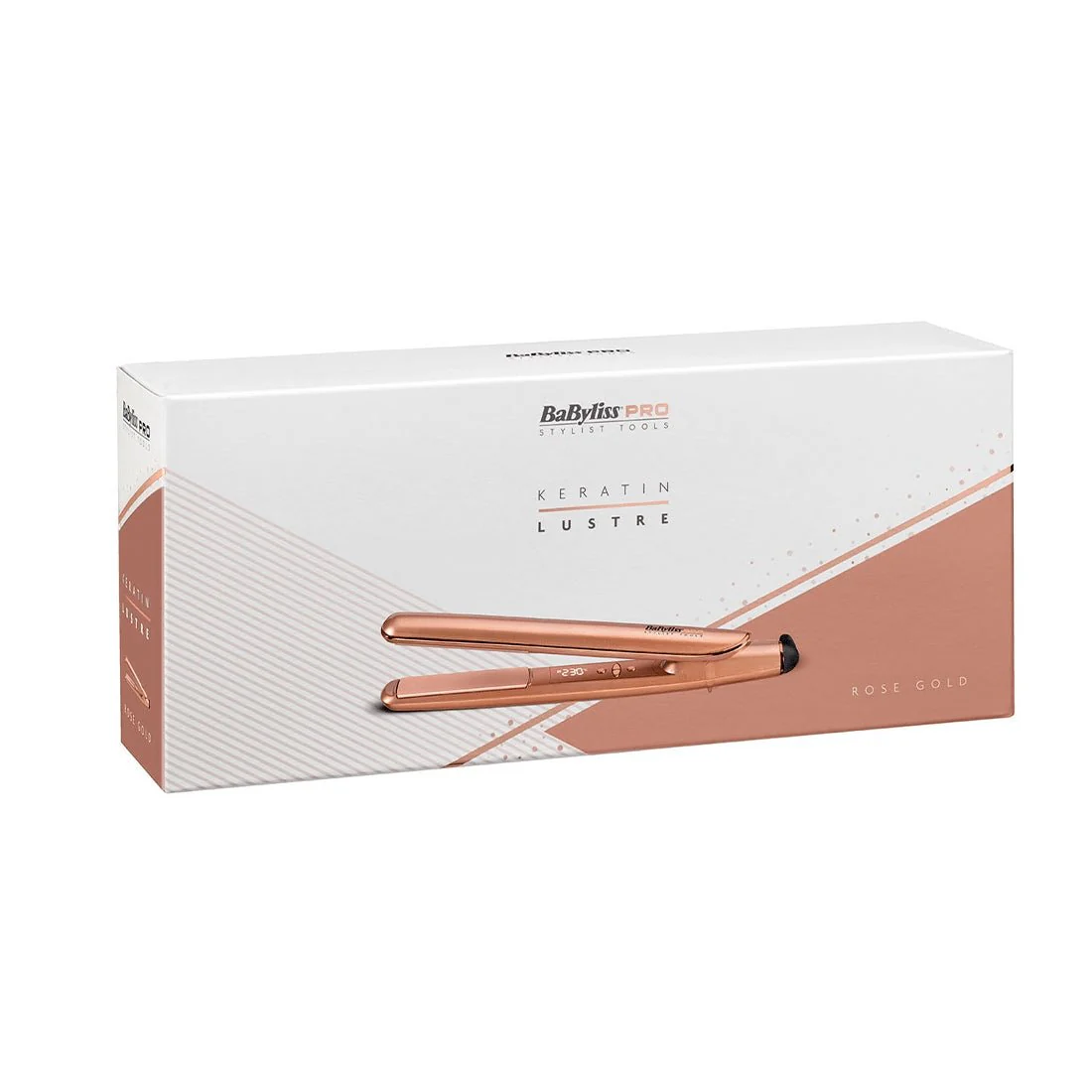 BaByliss Pro Keratin Lustre Straightener - Rose Gold - Image 3