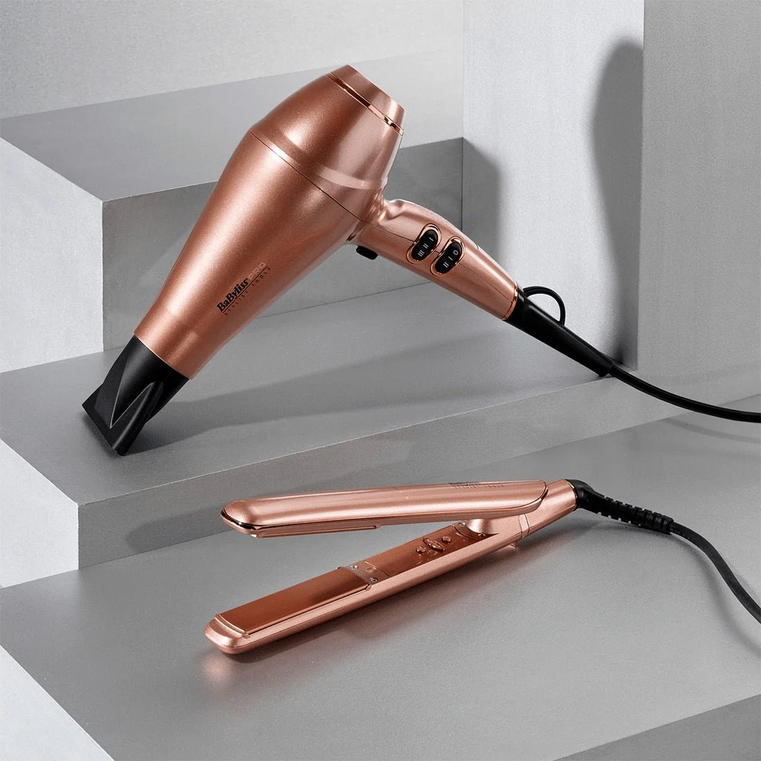 BaByliss Pro Keratin Lustre Straightener - Rose Gold - Image 4