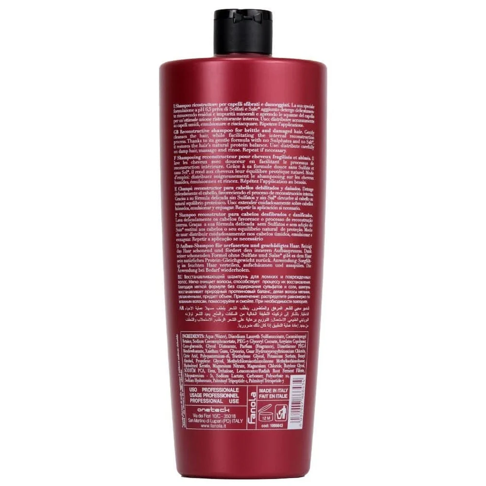 Fanola Botugen Restructuring Shampoo 1000ml - Image 2