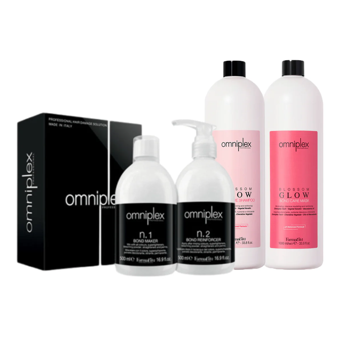 Farmavita Omniplex Hair Repair Treatment Kit Backwash Size