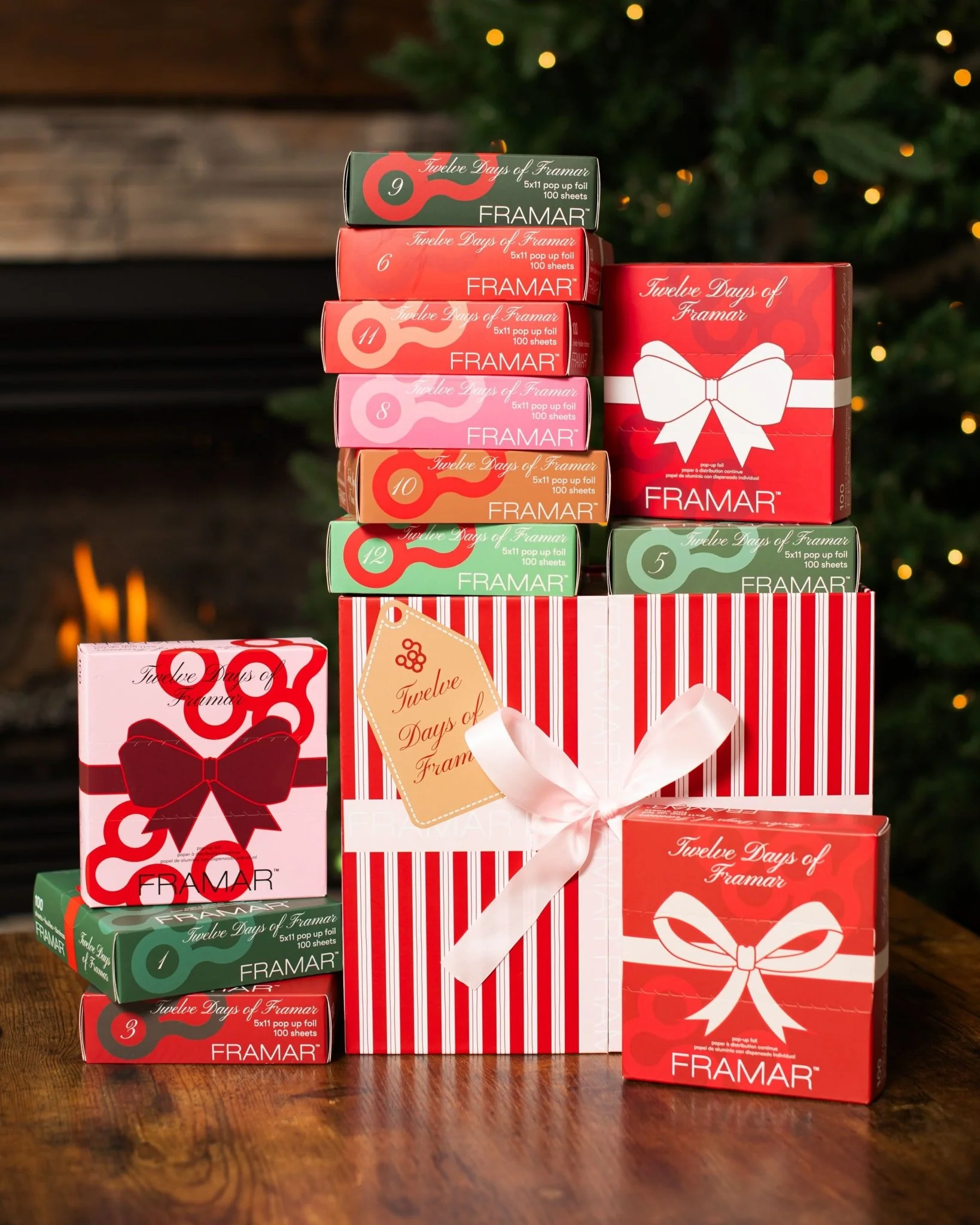 Framar Advent Calendar - 12 Days of Pop-Ups Limited Edition 12x100 sheets 5x11" - Image 2