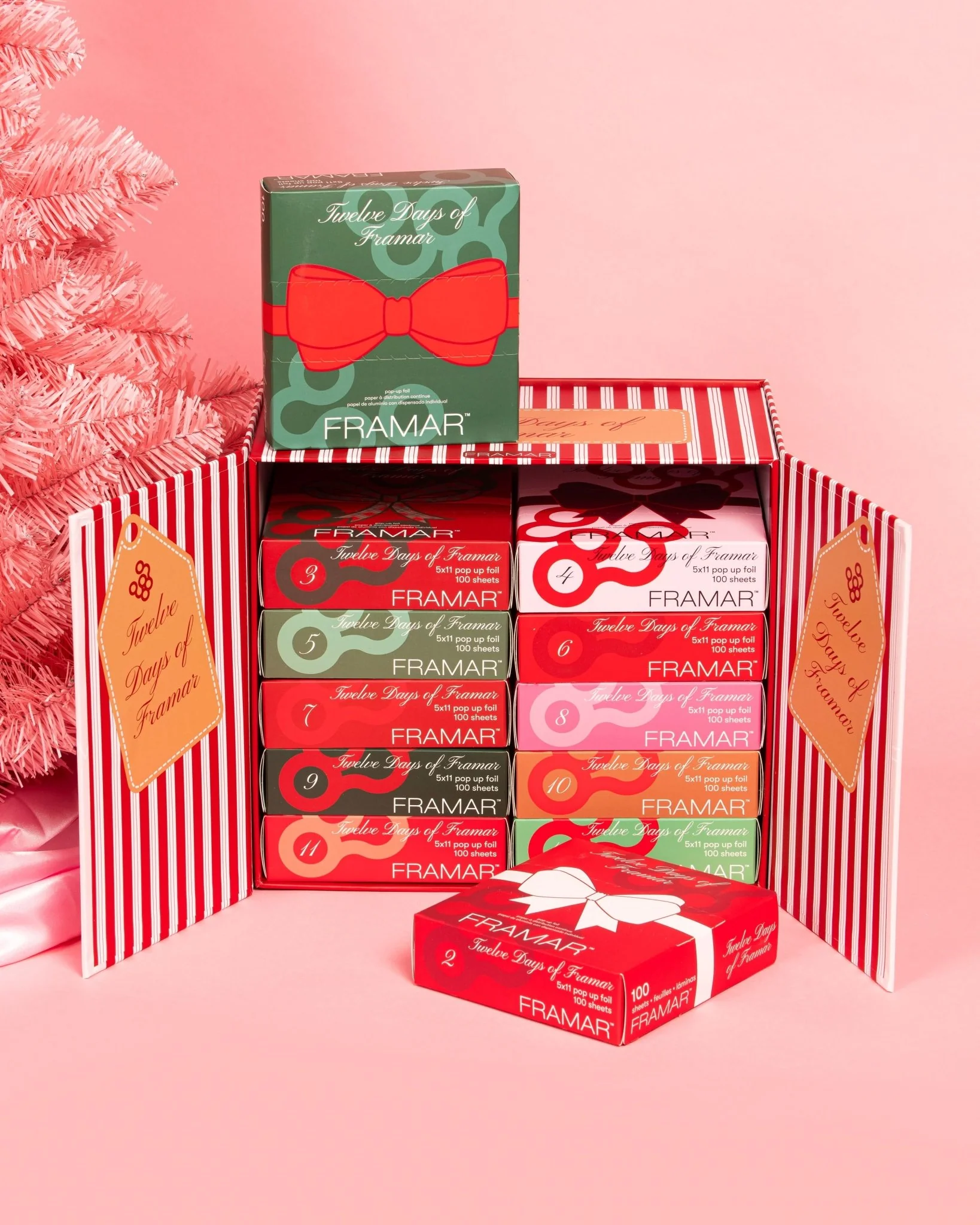 Framar Advent Calendar - 12 Days of Pop-Ups Limited Edition 12x100 sheets 5x11" - Image 3