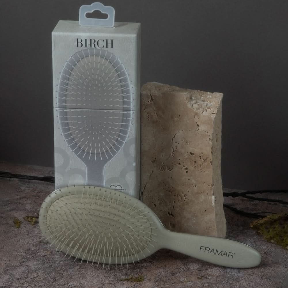 Framar Neutrals Detangle Brush - Birch - Image 2