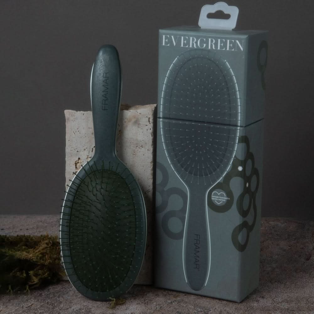 Framar Neutrals Detangle Brush - Evergreen - Image 2