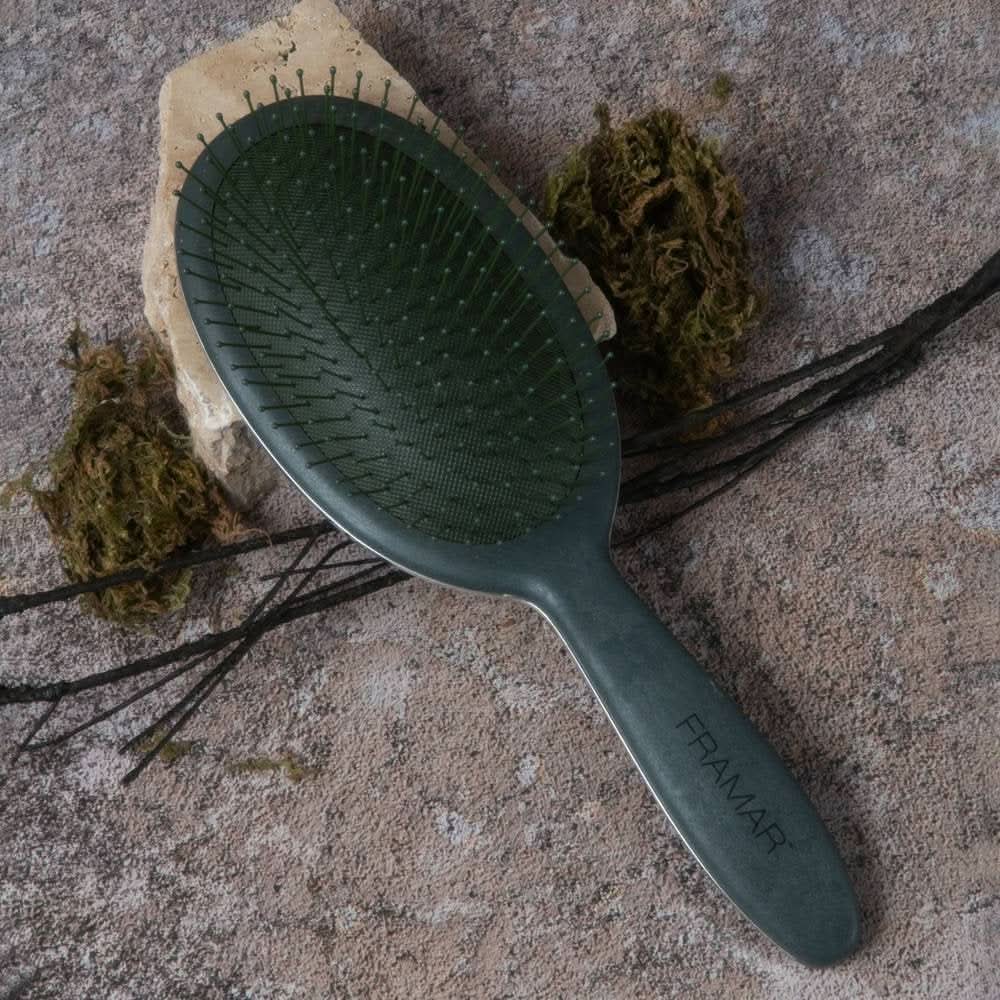 Framar Neutrals Detangle Brush - Evergreen - Image 4