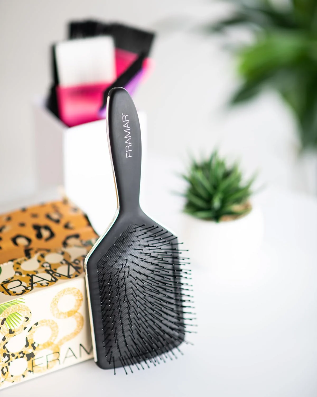 Framar Paddle Brush - Triple Brush Detangling Set - Image 4