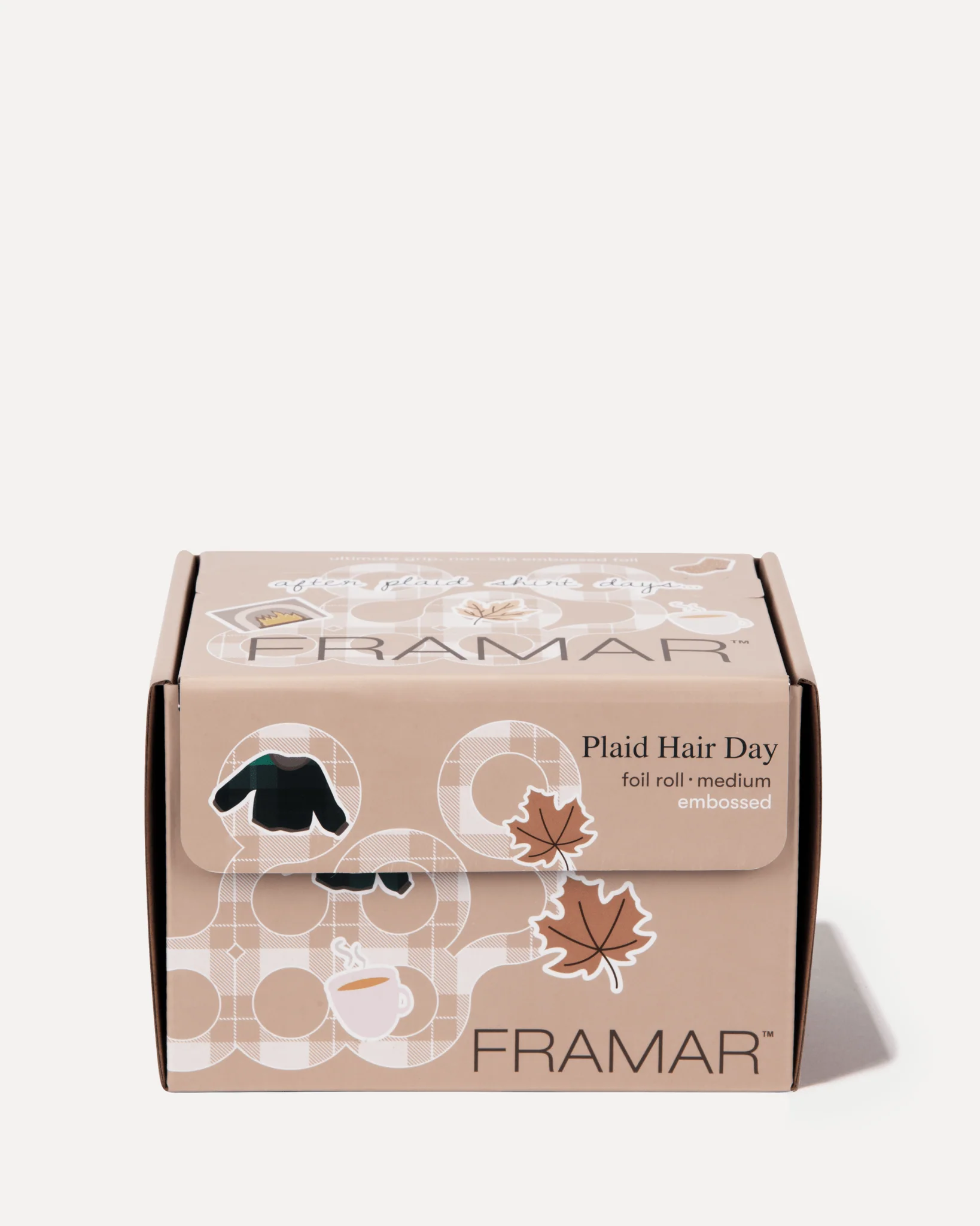 Framar Plaid Hair Day Embossed Roll - Image 2