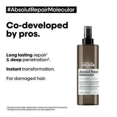 L'Oreal Professionnel - Serie Expert Absolut Repair Molecular Pre-Treatment 190ml - Image 3