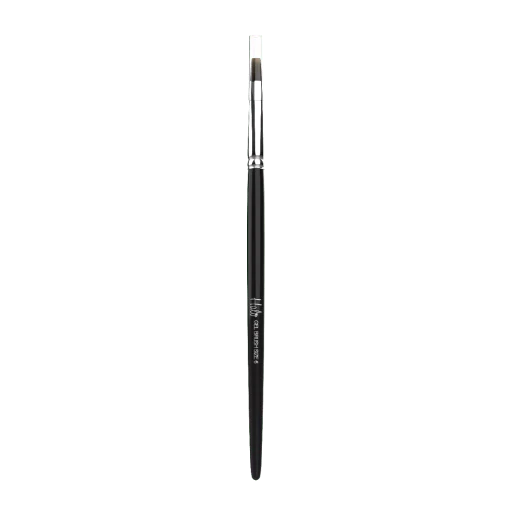 Nylon Gel Brush Flat White 6