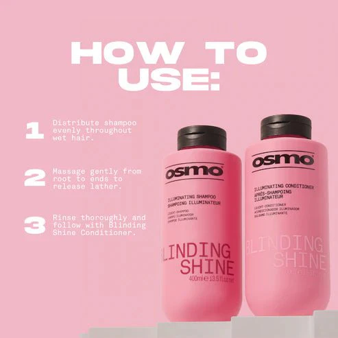 Osmo Blinding Shine Shampoo 400ml - Image 3