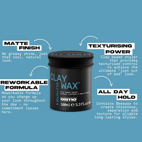 Osmo Clay Wax 100ml - Image 3