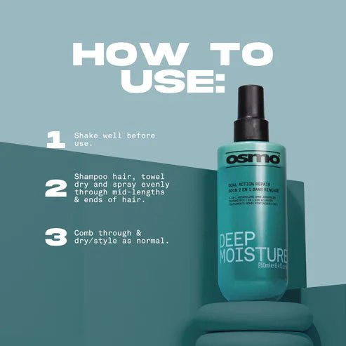 Osmo Deep Moisture Dual Action Miracle Repair 250ml - Image 3