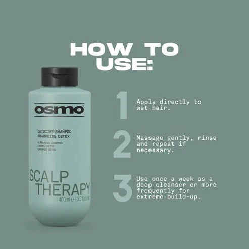 Osmo Detoxify Shampoo 400ml - Image 3