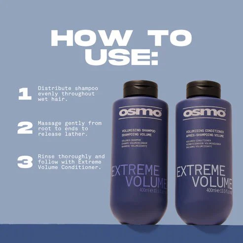 Osmo Extreme Volume Shampoo 400ml - Image 6