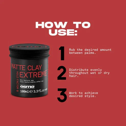 Osmo Matte Clay Extreme 'Traveller' 25ml - Image 3