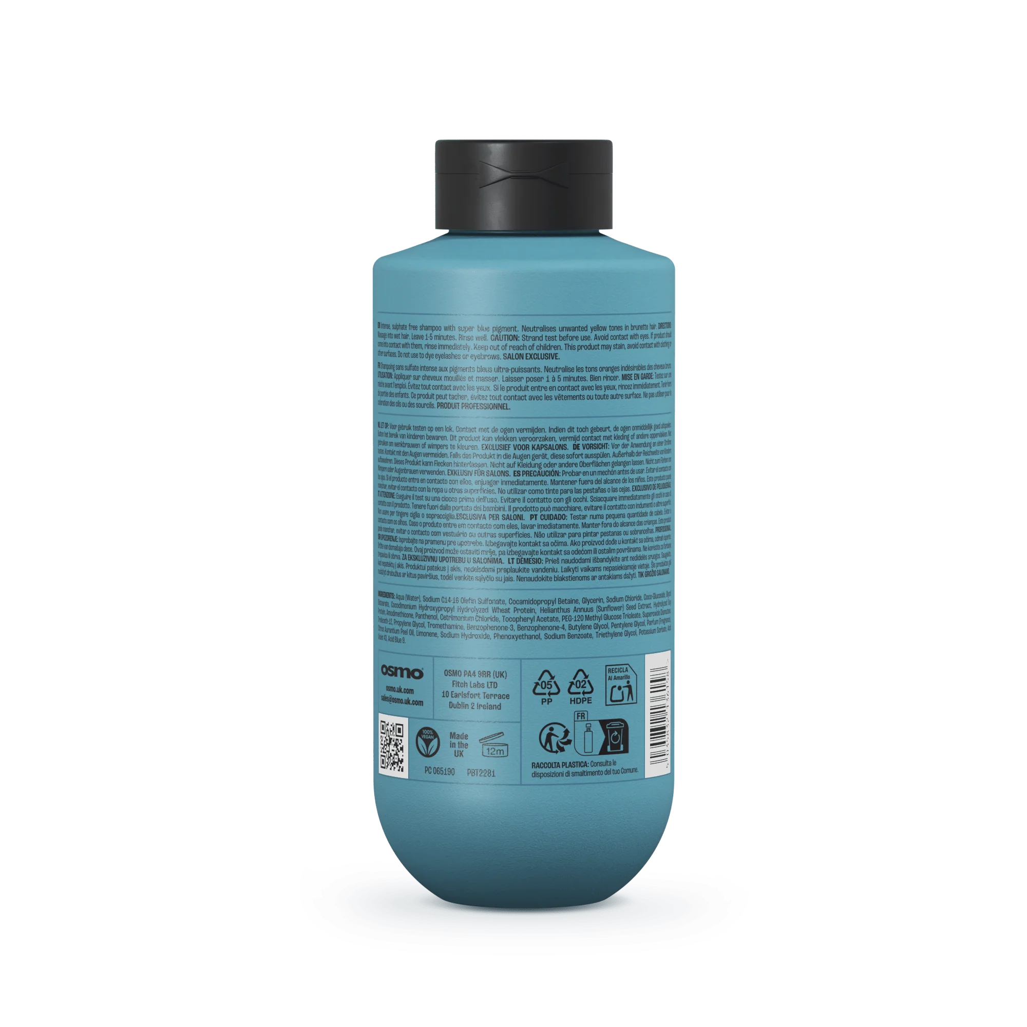 Osmo Super Cool Zero Orange Shampoo 400ml - Image 2