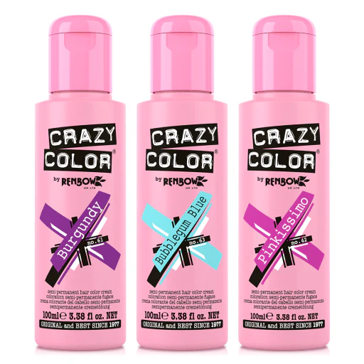 Renbow Crazy Color Semi Permanent Hair Colour 100ml - Image 43