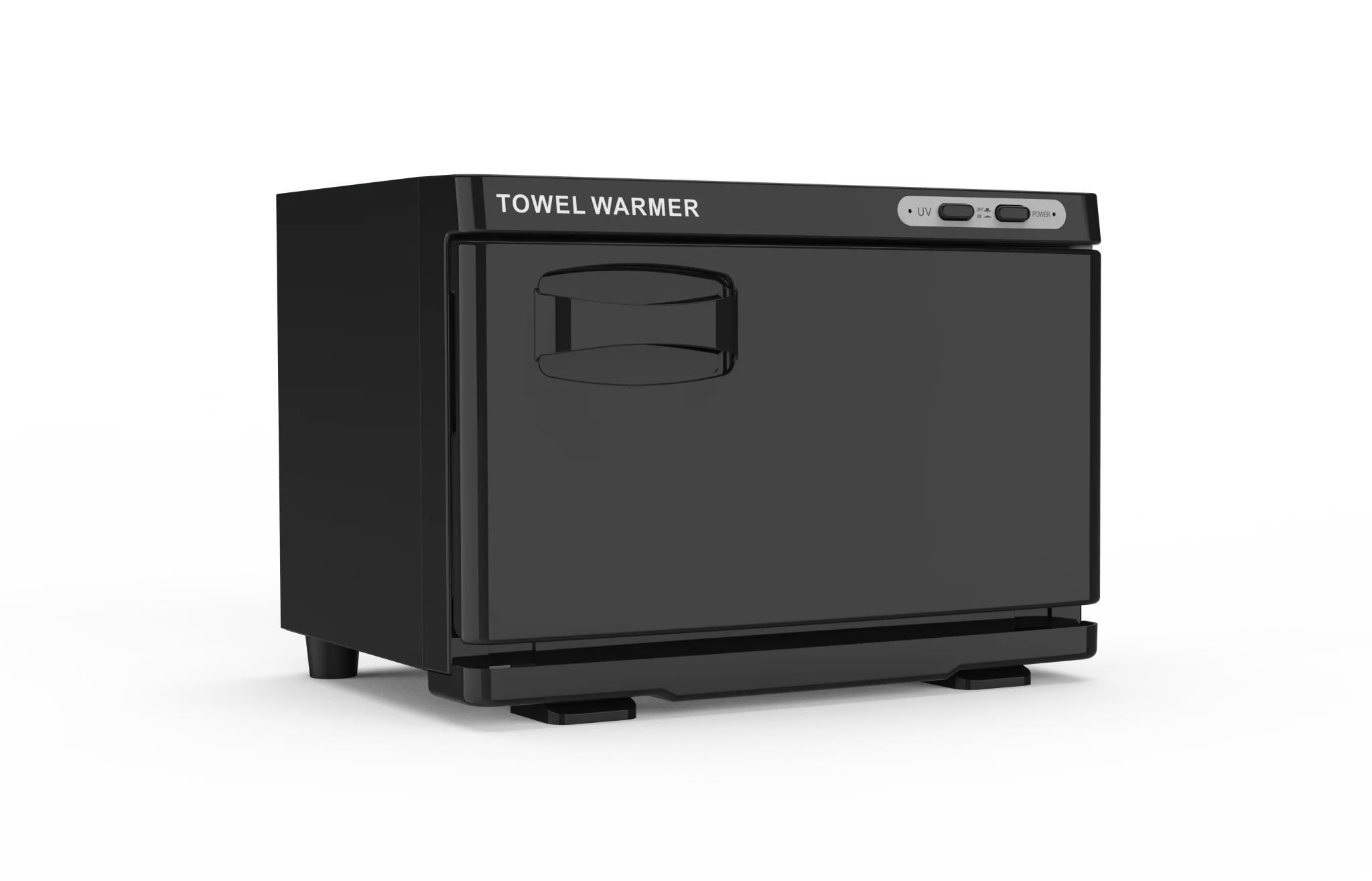 Salon Fit Lotus Hot Towel Cabinet Black Small