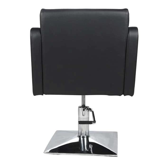 Salon Fit Manhattan Styling Chair Black with Square Base - Image 4
