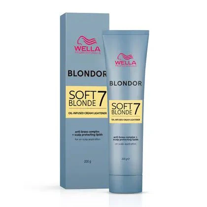 Wella Blondor Soft Blonde Hair Lightening Cream 200g