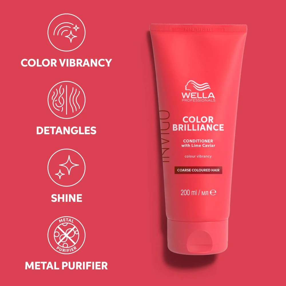 Wella Invigo Color Brilliance Conditioner Coarse 1000ML - Image 5